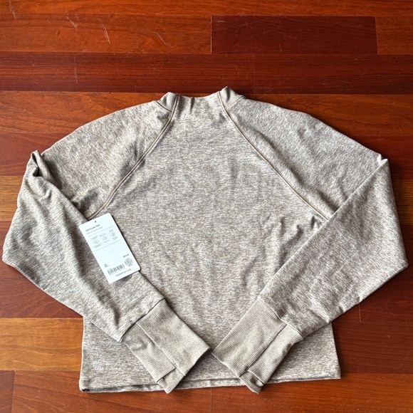 Athleta Softluxe Top in Pyrite Dovetail Heather - Picture 7 of 10